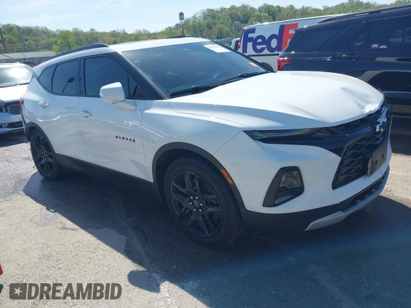 2022 Chevrolet Blazer LT z VIN 3GNKBDRS0NS135906, wystawiony jako IAAI lot #42070239 z przebiegiem 127 017 mil mil oraz . Historia ofert i sprzedaży dostępna na DreamBid. Obrazek 1.