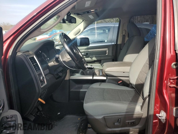 2019 Ram 1500 Classic Lone Star with VIN 1C6RR6LT1KS563496, listed as a Copart auction lot 44795285 with 75,753 mi miles and Salvage Title. Bid and sale history available at carsss.com. Image 7.