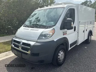 2018 Ram ProMaster z VIN 3C7WRVKG2JE144765, wystawiony jako Copart lot #48154245 z przebiegiem 42 440 mil mil oraz Szkody całkowita. Historia ofert i sprzedaży dostępna na DreamBid. Obrazek 2.
