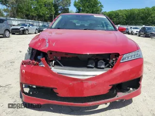 2017 Acura TLX Technology with VIN 19UUB1F50HA010071, listed as a Copart auction lot 56972615 with 124,740 mi miles and Salvage title. Bid and sale history available at DreamBid. Image 5.