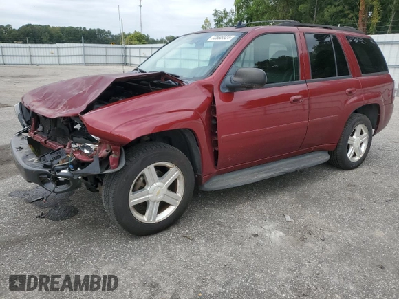 2008 Chevrolet TrailBlazer LT w/3LT with VIN 1GNDT13S682247218, listed as a Copart auction lot 72698924 with 153,283 mi miles and Salvage Title. Bid and sale history available at carsss.com. Image 1.