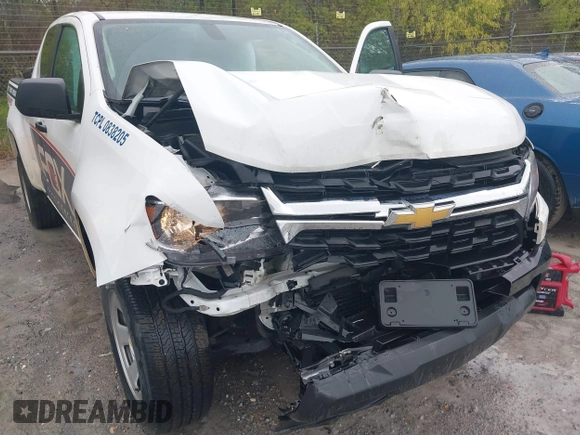 2022 Chevrolet Colorado 2WD Work Truck z VIN 1GCHSBEA4N1234377, wystawiony jako IAAI lot #41854653 z przebiegiem 54 418 mil mil oraz . Historia ofert i sprzedaży dostępna na DreamBid. Obrazek 6.