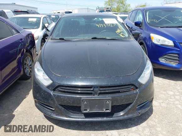 2013 Dodge Dart SE with VIN 1C3CDFAA4DD302311, listed as a IAAI auction lot 41939129 with 178,285 mi miles and . Bid and sale history available at carsss.com. Image 12.