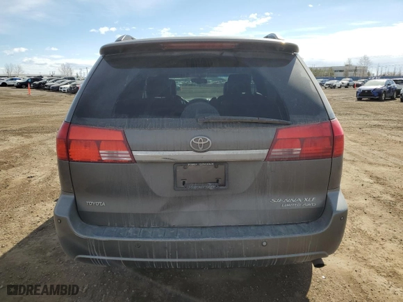2004 Toyota Sienna XLE with VIN 5TDBA22C04S002178, listed as a Copart auction lot 49716665 with 351,252 mi miles and Salvage Title. Bid and sale history available at carsss.com. Image 6.