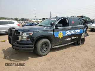 2019 Chevrolet Tahoe Commercial with VIN 1GNSKDEC1KR241391, listed as a Copart auction lot 63928204 with Not provided miles and Salvage title. Bid and sale history available at DreamBid. Image 1.