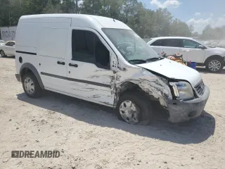 2013 Ford Transit Connect XL with VIN NM0LS7CN6DT142037, listed as a Copart auction lot 54414985 with 134,168 mi miles and Salvage title. Bid and sale history available at DreamBid. Image 4.