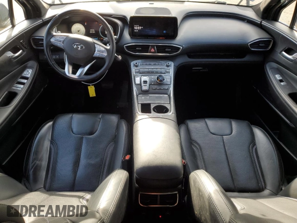 2021 Hyundai Santa Fe Calligraphy z VIN 5NMS5DAL9MH368001, wystawiony jako Copart lot #88983885 z przebiegiem 35 631 mil mil oraz Szkoda całkowita • Salvage title. Historia ofert i sprzedaży dostępna na DreamBid. Obrazek 8.