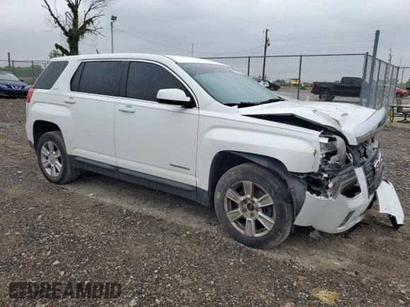 2013 GMC Terrain SLE with VIN 2GKALMEK6D6103552, listed as a Copart auction lot 58158745 with 189,869 mi miles and Salvage title. Bid and sale history available at DreamBid. Image 4.
