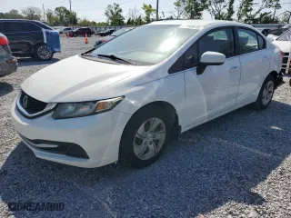 2014 Honda Civic Sedan LX with VIN 19XFB2F56EE011943, listed as a Copart auction lot 51380815 with NaN miles and Salvage Title. Bid and sale history available at carsss.com. Image 1.