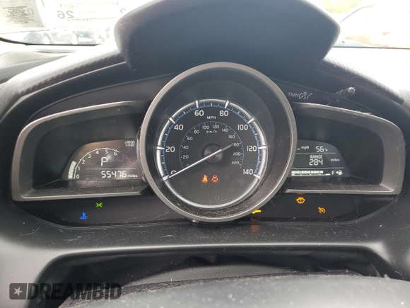 2019 Toyota Yaris L z VIN 3MYDLBYV3KY507165, wystawiony jako Copart lot #57951855 z przebiegiem 55 476 mil mil oraz Szkoda całkowita • Salvage title. Historia ofert i sprzedaży dostępna na DreamBid. Obrazek 9.