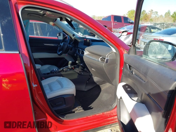 2020 Mazda CX-5 Grand Touring with VIN JM3KFADM8L0846818, listed as a IAAI auction lot 41224843 with 123,554 mi miles. Bid and sale history available at carsss.com. Image 5.
