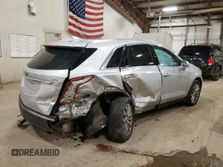 2017 Cadillac XT5 Luxury AWD with VIN 1GYKNDRS1HZ175557, listed as a Copart auction lot 47179715 with 136,677 mi miles and Clean Title. Bid and sale history available at carsss.com. Image 3.