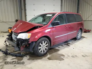 2013 Chrysler Town & Country Touring z VIN 2C4RC1BG4DR759938, wystawiony jako Copart lot #54775225 z przebiegiem 168 023 mil mil oraz Szkoda całkowita • Salvage title. Historia ofert i sprzedaży dostępna na DreamBid. Obrazek 1.