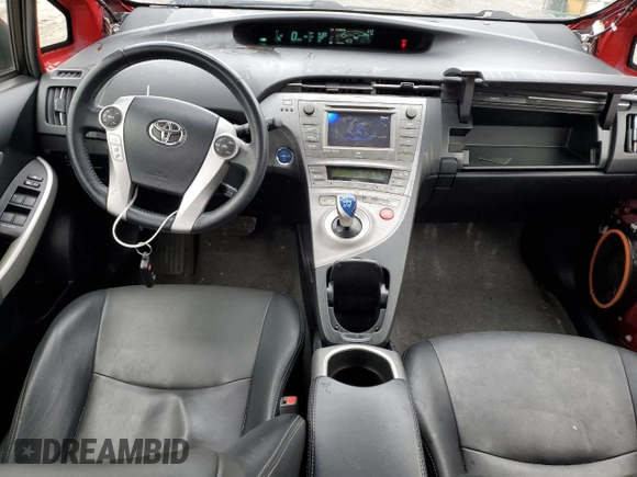 2015 Toyota Prius Four with VIN JTDKN3DU6F1945269, listed as a Copart auction lot 80689294 with 184,195 mi miles and Clean Title. Bid and sale history available at carsss.com. Image 8.