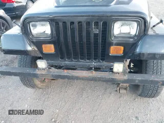 1990 Jeep Wrangler with VIN 2J4FY29T2LJ543655, listed as a IAAI auction lot 41766772 with 999,999 mi miles. Bid and sale history available at carsss.com. Image 10.