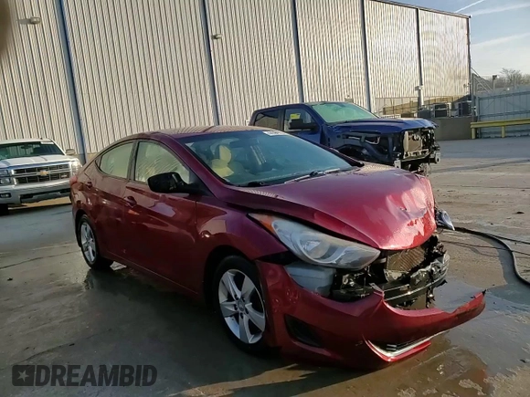 2013 Hyundai Elantra GLS with VIN 5NPDH4AE7DH453472, listed as a Copart auction lot 44584855 with 114,203 mi miles and Non repairable. Bid and sale history available at DreamBid. Image 13.