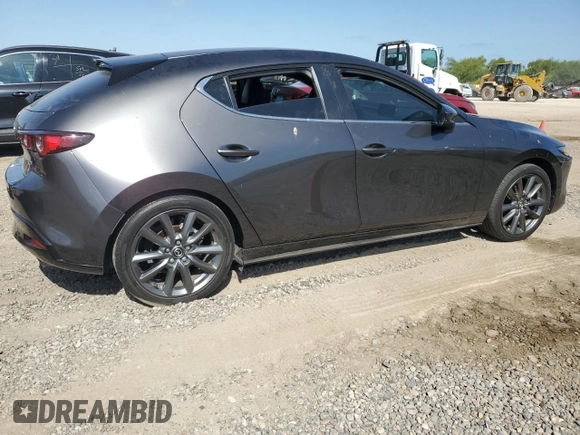 2022 Mazda 3 Preferred with VIN JM1BPALL4N1507873, listed as a Copart auction lot 52452285 with 27,024 mi miles and Salvage Title. Bid and sale history available at carsss.com. Image 3.