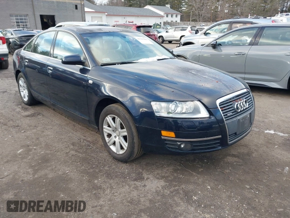 2005 Audi A6 with VIN WAUDG74F85N105820, listed as a IAAI auction lot 41341841 with 105,646 mi miles. Bid and sale history available at carsss.com. Image 1.