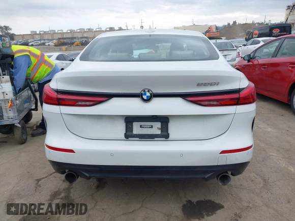 2022 BMW 2 Series 228i with VIN WBA53AK03N7K01287, listed as a IAAI auction lot 41884591 with 16,798 mi miles. Bid and sale history available at carsss.com. Image 16.