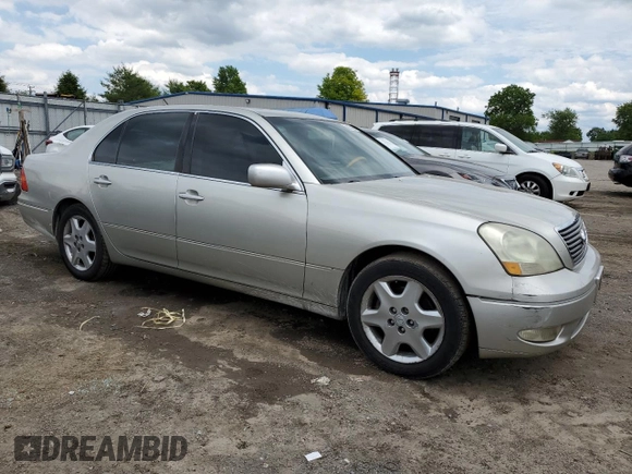 2003 Lexus LS 430 z VIN JTHBN30FX30102599, wystawiony jako Copart lot #58850365 z przebiegiem 245 545 mil mil oraz Czysty tytuł • Clean title. Historia ofert i sprzedaży dostępna na DreamBid. Obrazek 4.