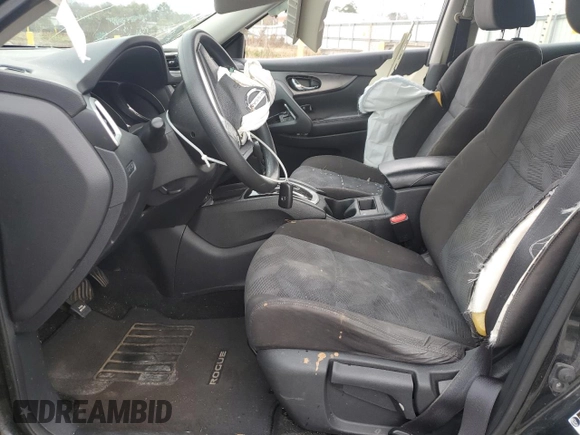 2016 Nissan Rogue S with VIN KNMAT2MT1GP650422, listed as a Copart auction lot 43955975 with 186,620 mi miles and Salvage Title. Bid and sale history available at DreamBid. Image 7.