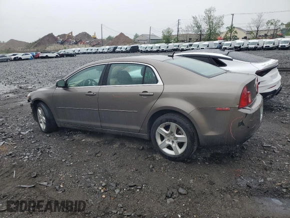 2011 Chevrolet Malibu 1LS with VIN 1G1ZB5E10BF200563, listed as a Copart auction lot 56359625 with 130,820 mi miles and Salvage Title. Bid and sale history available at DreamBid. Image 2.