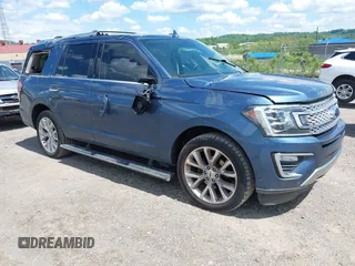 2018 Ford Expedition Platinum с VIN 1FMJU1MT5JEA34616, выставлен на аукционе IAAI как лот 42247580 с пробегом 88 609 миль миль и . История ставок и продаж доступна на DreamBid. Изображение 1.