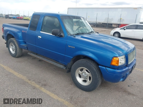 2001 Ford Ranger XL Fleet with VIN 1FTZR15E21PA61673, listed as a IAAI auction lot 42172133 with 188,793 mi miles. Bid and sale history available at carsss.com. Image 1.