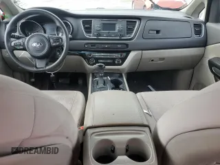 2016 Kia Sedona L with VIN KNDMA5C19G6173944, listed as a Copart auction lot 45194425 with 95,252 mi miles and Salvage Title. Bid and sale history available at carsss.com. Image 8.