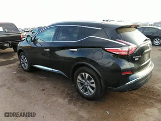 2016 Nissan Murano SL with VIN 5N1AZ2MH3GN105923, listed as a IAAI auction lot 40622962 with 107,922 mi miles. Bid and sale history available at carsss.com. Image 3.