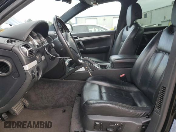 2005 Porsche Cayenne Turbo with VIN WP1AC29P15LA91534, listed as a Copart auction lot 43476105 with 131,561 mi miles and Salvage Title. Bid and sale history available at carsss.com. Image 7.