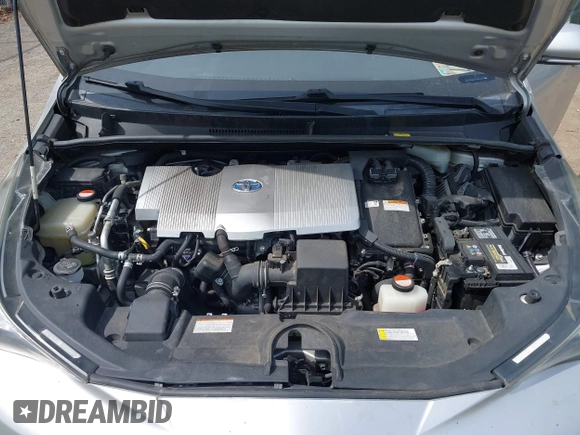 2016 Toyota Prius Two with VIN JTDKBRFU1G3514529, listed as a IAAI auction lot 42098094 with 183,687 mi miles and . Bid and sale history available at DreamBid. Image 10.