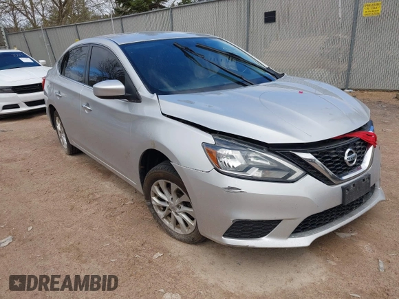 2018 Nissan Sentra S with VIN 3N1AB7AP8JY243990, listed as a IAAI auction lot 42148160 with Not Provided miles and . Bid and sale history available at DreamBid. Image 1.