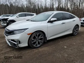 2020 Honda Civic Sedan Touring with VIN 2HGFC1F90LH105555, listed as a Copart auction lot 85862544 with 125,593 mi miles and Salvage Title. Bid and sale history available at carsss.com. Image 1.