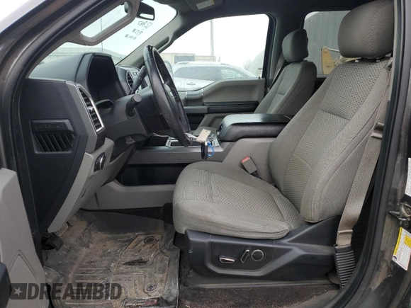 2017 Ford F-150 XL with VIN 1FTEW1EF4HFA35348, listed as a Copart auction lot 45012045 with 181,456 mi miles and Salvage Title. Bid and sale history available at carsss.com. Image 7.