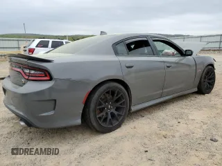 2019 Dodge Charger Scat Pack z VIN 2C3CDXGJ7KH646213, wystawiony jako Copart lot #51653065 z przebiegiem 63 229 mil mil oraz Szkoda całkowita • Salvage title. Historia ofert i sprzedaży dostępna na DreamBid. Obrazek 3.