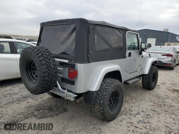 2005 Jeep Wrangler Unlimited with VIN 1J4FA44S35P385427, listed as a Copart auction lot 54430625 with 161,799 mi miles and Clean Title. Bid and sale history available at carsss.com. Image 3.