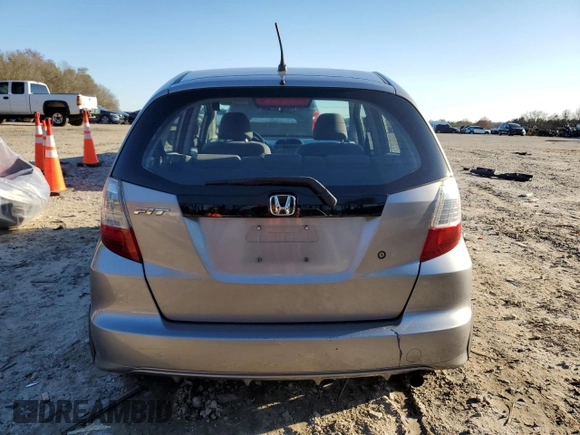 2009 Honda Fit with VIN JHMGE88219S050197, listed as a Copart auction lot 45876345 with 208,046 mi miles and Salvage Title. Bid and sale history available at DreamBid. Image 6.