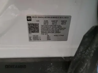 2022 GMC Terrain SLT z VIN 3GKALVEV1NL125357, wystawiony jako Copart lot #45694985 z przebiegiem 42 334 mil mil oraz Szkoda całkowita • Salvage title. Historia ofert i sprzedaży dostępna na DreamBid. Obrazek 15.