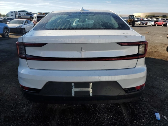 2023 Polestar 2 with VIN YSMED3KA5PL153407, listed as a Copart auction lot 75722774 with 0 mi miles and Non Repairable. Bid and sale history available at carsss.com. Image 6.