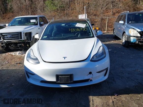 2018 Tesla Model 3 Long Range Battery with VIN 5YJ3E1EB5JF108633, listed as a IAAI auction lot 41016970 with 90,175 mi miles and . Bid and sale history available at DreamBid. Image 12.
