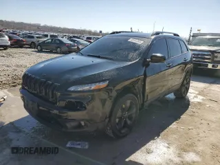 2018 Jeep Cherokee Latitude with VIN 1C4PJLCB2JD544892, listed as a Copart auction lot 48181365 with 154,888 mi miles and Salvage Title. Bid and sale history available at carsss.com. Image 1.