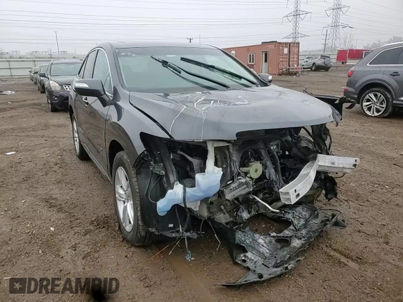 2014 Acura RDX Tech Pkg with VIN 5J8TB4H54EL022976, listed as a Copart auction lot 43689255 with 0 mi miles and Salvage Title. Bid and sale history available at carsss.com. Image 10.