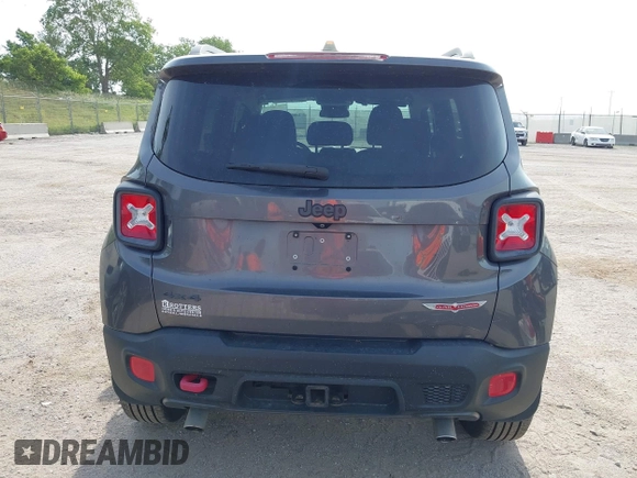 2016 Jeep Renegade Trailhawk with VIN ZACCJBCT4GPC67271, listed as a IAAI auction lot 42502673 with 122,097 mi miles and . Bid and sale history available at DreamBid. Image 17.