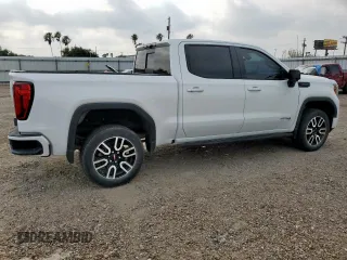 2021 GMC Sierra 1500 AT4 with VIN 3GTP9EEL9MG124953, listed as a Copart auction lot 57510725 with 64,609 mi miles and Salvage title. Bid and sale history available at DreamBid. Image 3.