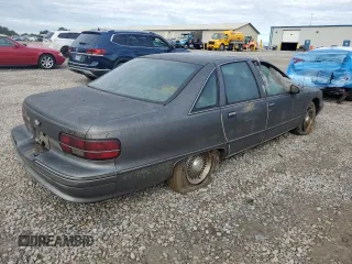 1992 Chevrolet Caprice z VIN 1G1BN53E5NW120694, wystawiony jako Copart lot #73438584 z przebiegiem 156 839 mil mil oraz Czysty tytuł • Clean title. Historia ofert i sprzedaży dostępna na DreamBid. Obrazek 3.