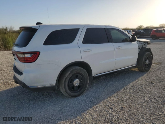 2023 Dodge Durango Pursuit with VIN 1C4SDJFT1PC604962, listed as a Copart auction lot 46889175 with 0 mi miles and Salvage Title. Bid and sale history available at carsss.com. Image 3.