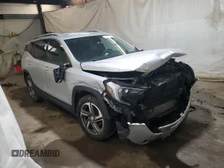 2018 GMC Terrain SLT with VIN 3GKALPEV9JL230928, listed as a Copart auction lot 42728425 with Not Provided miles and Salvage Title. Bid and sale history available at carsss.com. Image 4.