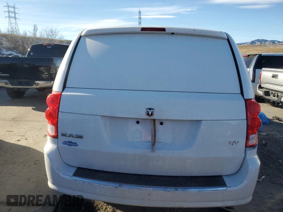 2014 Ram Cargo Van Tradesman with VIN 2C4JRGAG1ER469044, listed as a Copart auction lot 84940384 with 231,872 mi miles and Clean Title. Bid and sale history available at carsss.com. Image 6.