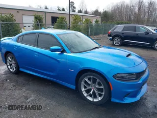 2019 Dodge Charger R/T with VIN 2C3CDXCT0KH730123, listed as a IAAI auction lot 38875412 with 7,829 mi miles and . Bid and sale history available at carsss.com. Image 1.